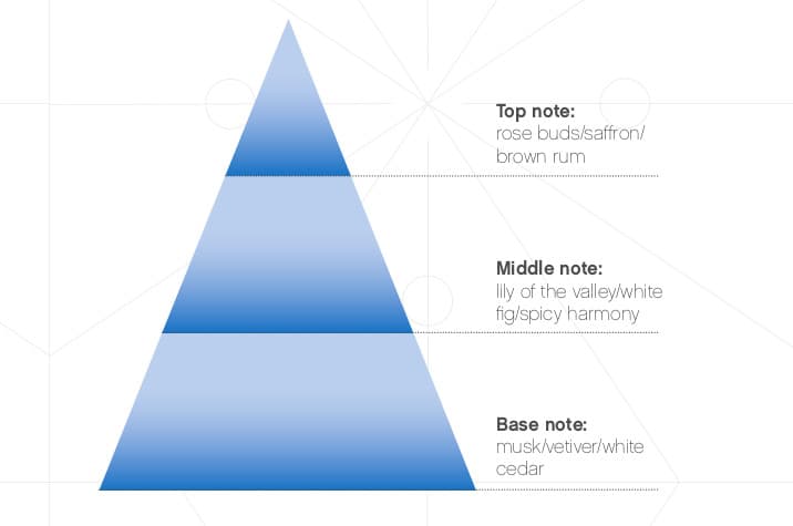 Nescens - Bougie Parfumée - Black Tea - Pyramide Olfactive